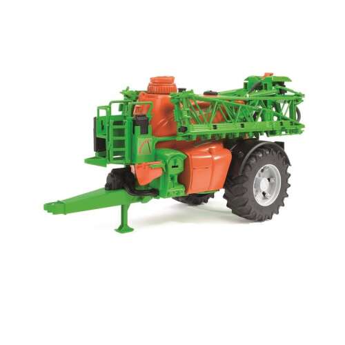 Amazone UX 5200 permetezo jatek, Bruder, zold es narancs, farmi jatek, jatek traktor, jatek szett - Bruder