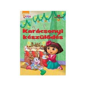 Dora die Entdeckerin - Weihnachtsvorbereitungen Buch - Kinderheft mit Stickern