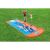 Copii care se joacă pe toboganul de apă triplu Bestway H2O Go!, 549 cm