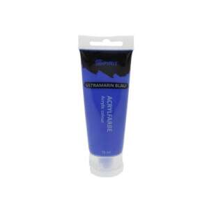 Spirit Ultramarinblau Acrylfarbe, 75ml Tube - Acryl-Farben