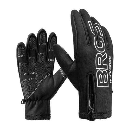 Rockbros S091-4BK Mănuși de ciclism (negru)
