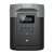 EcoFlow Delta 2 Max tragbare Stromquelle, Vorderansicht, zeigt Display und Anschlüsse