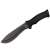 IdeallStore® Kukri Madness Jagdmesser, schwarz, 30,5 cm, mit Scheide