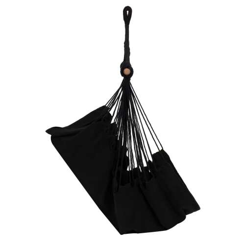ModernHome GW-919 Scaun Suspendat Negru, Hamac Brazilian Balansoar