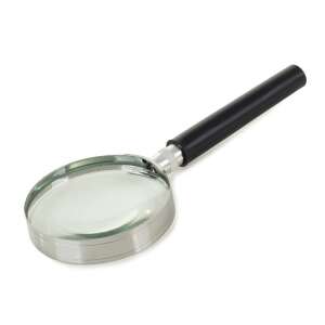 60mm classic magnifying glass with black handle - Magnifying glass