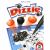 Schmidt Spiele Dizzle társasjáték, közeli kép a kockákról és a játéktábláról