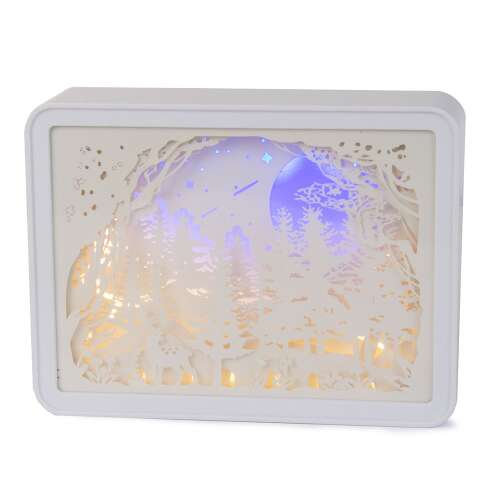 3D Color RGB LED Night Light with Remote and Touch Control