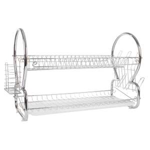 Uscător cu mixer cu două guri de scurgere 76347657 - Scurgator vase