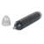 Nose and ear hair trimmer for men, rechargeable, with protective cap