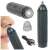 Nose and ear hair trimmer for men, showing how to use it