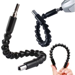 Multiple views of Flexible Bit Extension for Drill and Screwdriver - Drill and Screwdriver Accessory