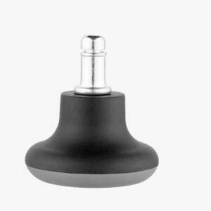 Kwmobile irodai szék csúszótalp, szürke, nylon, 11 mm-es rúd átmérő, 175 kg maximális teherbírás - Irodai szék görgő