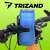 Trizand 21205 bike bottle cage mounted on a bicycle handlebar