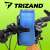Trizand 21205 bike bottle cage mounted on a bicycle handlebar