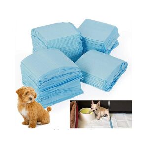 Verk Group Hunde Trainingspads, 60x90cm, 20 Stück, saugfähige Welpenunterlagen mit Anwendungsbeispielen - Hundebox & Toilette