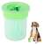 Kutyamancs tisztító, szilikon mancs tisztító, kutyamancs tisztító csésze, zöld, kutyamancs tisztítás
