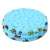 Kruzzel inflatable paddling pool for kids, blue with fish and sea life design