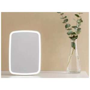 White LED lighted makeup mirror with adjustable brightness and color temperature - Cosmetic Mirror and Nail set