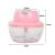 Pink Mini Electric Food Chopper with Dimensions