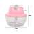 Electric food chopper, pink, with dimensions