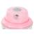 Electric food chopper, pink, with USB charging port