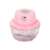 Electric food chopper, pink, with USB charging port