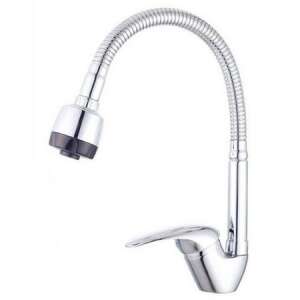 ECO konyhai csapatelep, flexibilis cső, Króm felület