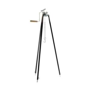 Perfect Home adjustable height tripod stand for cooking, camping, and outdoor events - Cauldron Stand