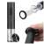 Electric wine opener with parts, black, Gogooda