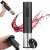 Electric wine opener, black, Gogooda, in use