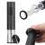 Electric wine opener with parts, black, Gogooda