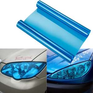 Protective Film for Car Headlights/Taillights - Blue 100 x 62cm