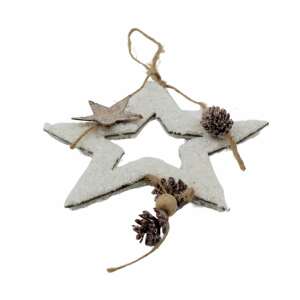 Ornament House of Seasons stea alba 61947750 - Dekoracja świąteczna