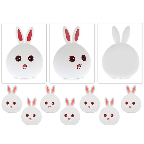 LED Nyuszi Night Light - Multiple Views and Colors