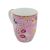 PIP Studio Chinese Rose rózsaszín porcelán bögre, 350ml, virágmintás