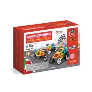 Set magnetic de construit- Magformers Vehicule, 17 piese 61948709 Jucării de construcții magnetice