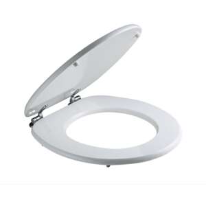 Toilet cover, white Mdf, Tempo Line, Lifetim Qualiti