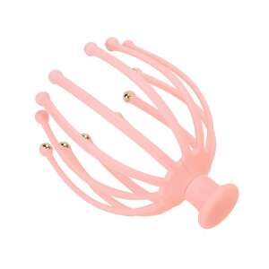 Pink scalp massager with metal balls, for relaxing and relieving tension - Nonbrand Head massager