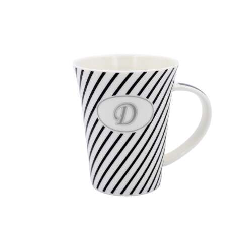Personalizowany kubek porcelanowy z literą "D" 61949863