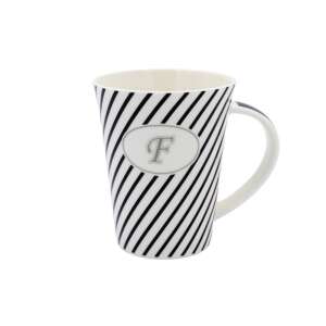 Porcelain Mug Personalized with "F" 61949893 - Serving