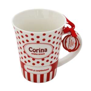 Corina spersonalizowany kubek porcelanowy 61950199 - Nonbrand Kubek