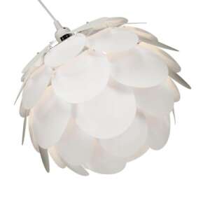 Kwmobile IQ Jigsaw Blossom Puzzle Pendant Lamp, White, 40cm - Ceiling Lamp