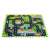 IPlay foam puzzle playmat, city streets design, 114x86cm, green