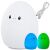 Lampka nocna dla dzieci Egg, RGB, sterowanie dotykowe, 3x baterie AAA 83050526