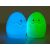 Lampka nocna dla dzieci Egg, RGB, sterowanie dotykowe, 3x baterie AAA 83050526