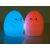 Lampka nocna dla dzieci Egg, RGB, sterowanie dotykowe, 3x baterie AAA 83050526