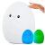 Lampka nocna dla dzieci Egg, RGB, sterowanie dotykowe, 3x baterie AAA 83050526