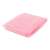 Pink sand-free beach blanket folded in half