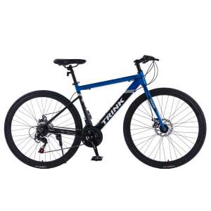 Alumínium fitness kerékpár tárcsafékes Shimano TRINK kék B700-Blue 61952481 