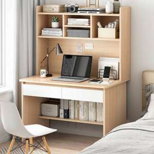 Polcos Íróasztal - Bézs - 143x80x40 cm